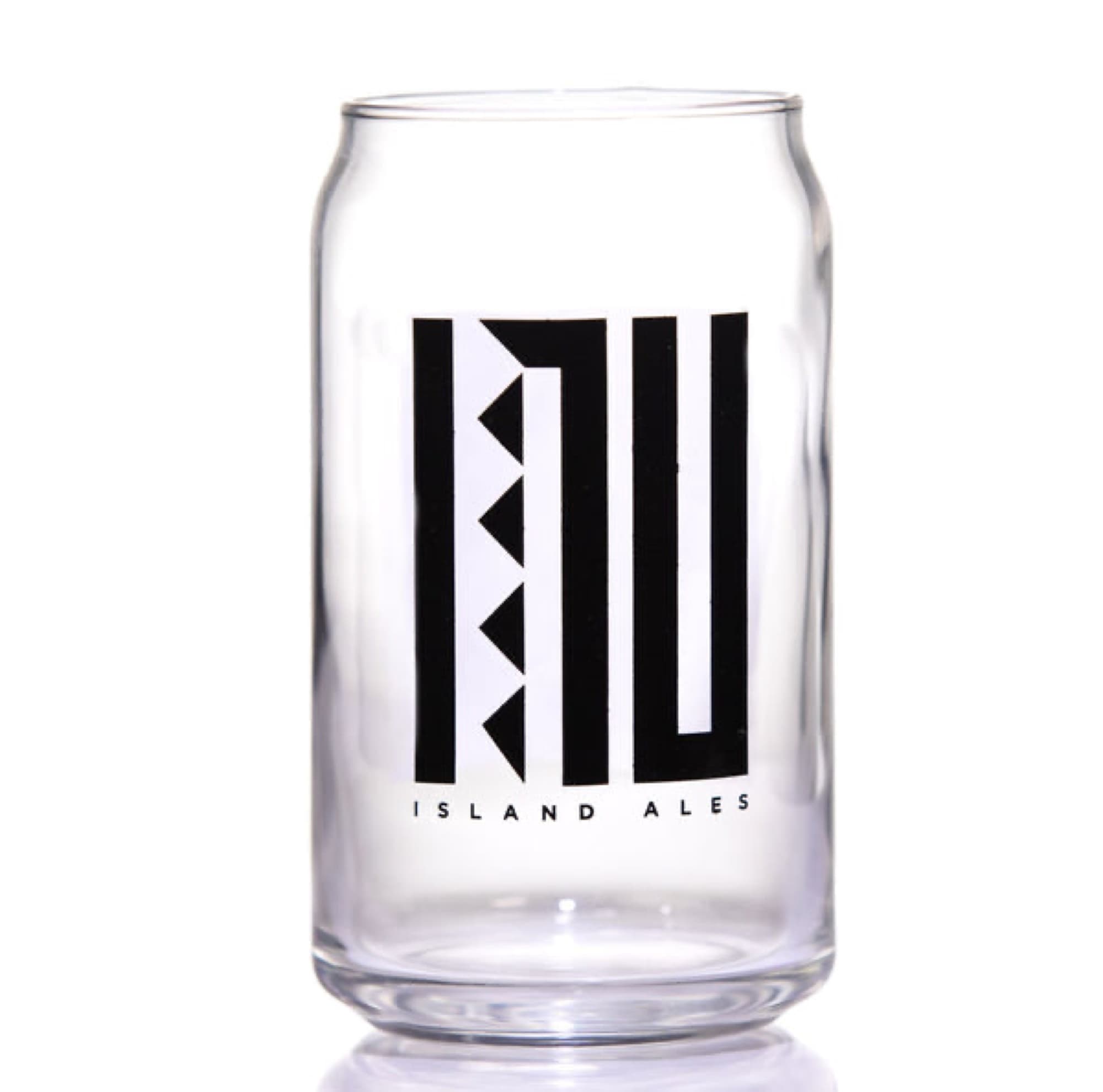 Inu Island Ales — logo can shaped pint glass 2