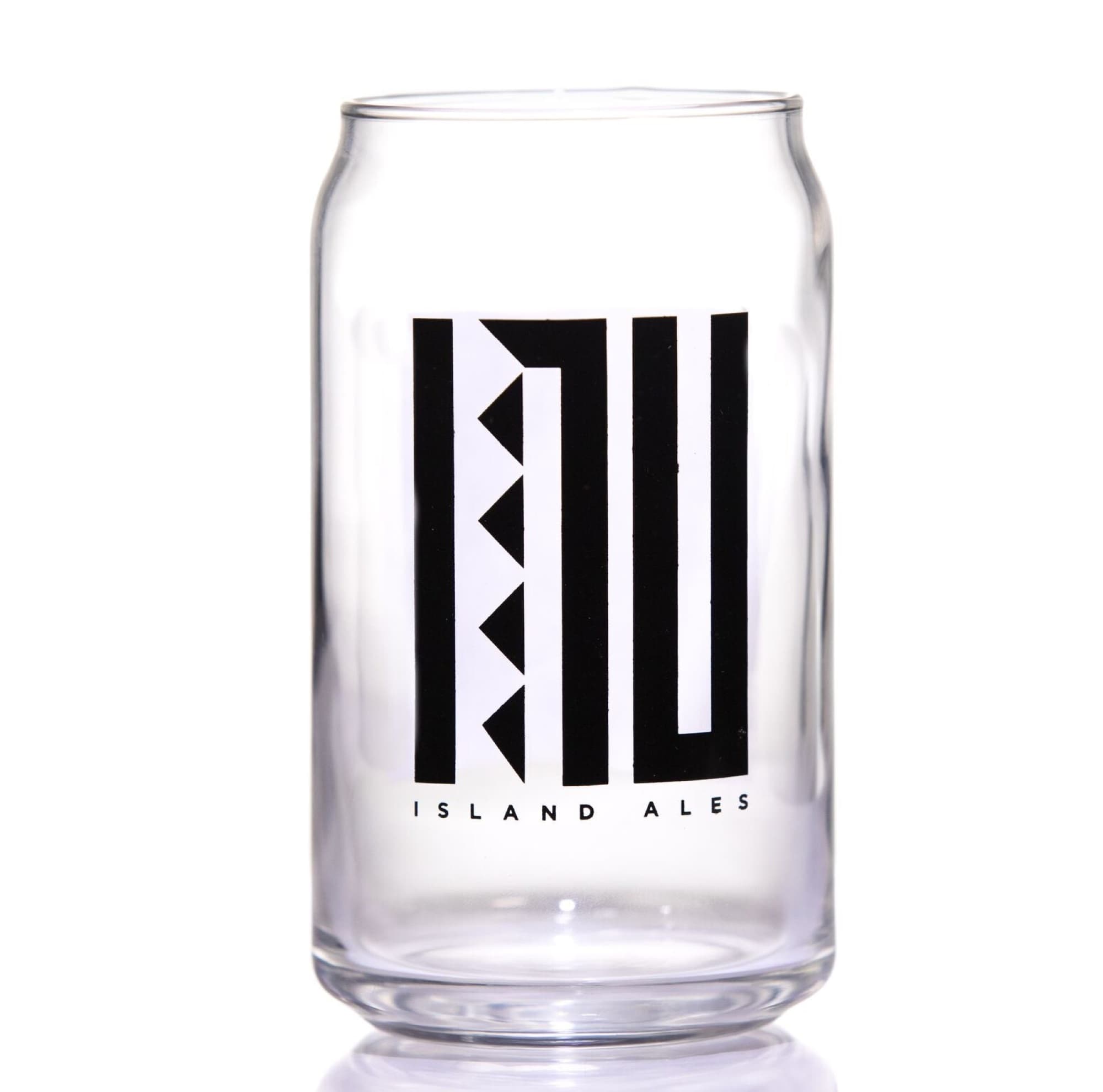 Inu Island Ales — logo can shaped pint glass