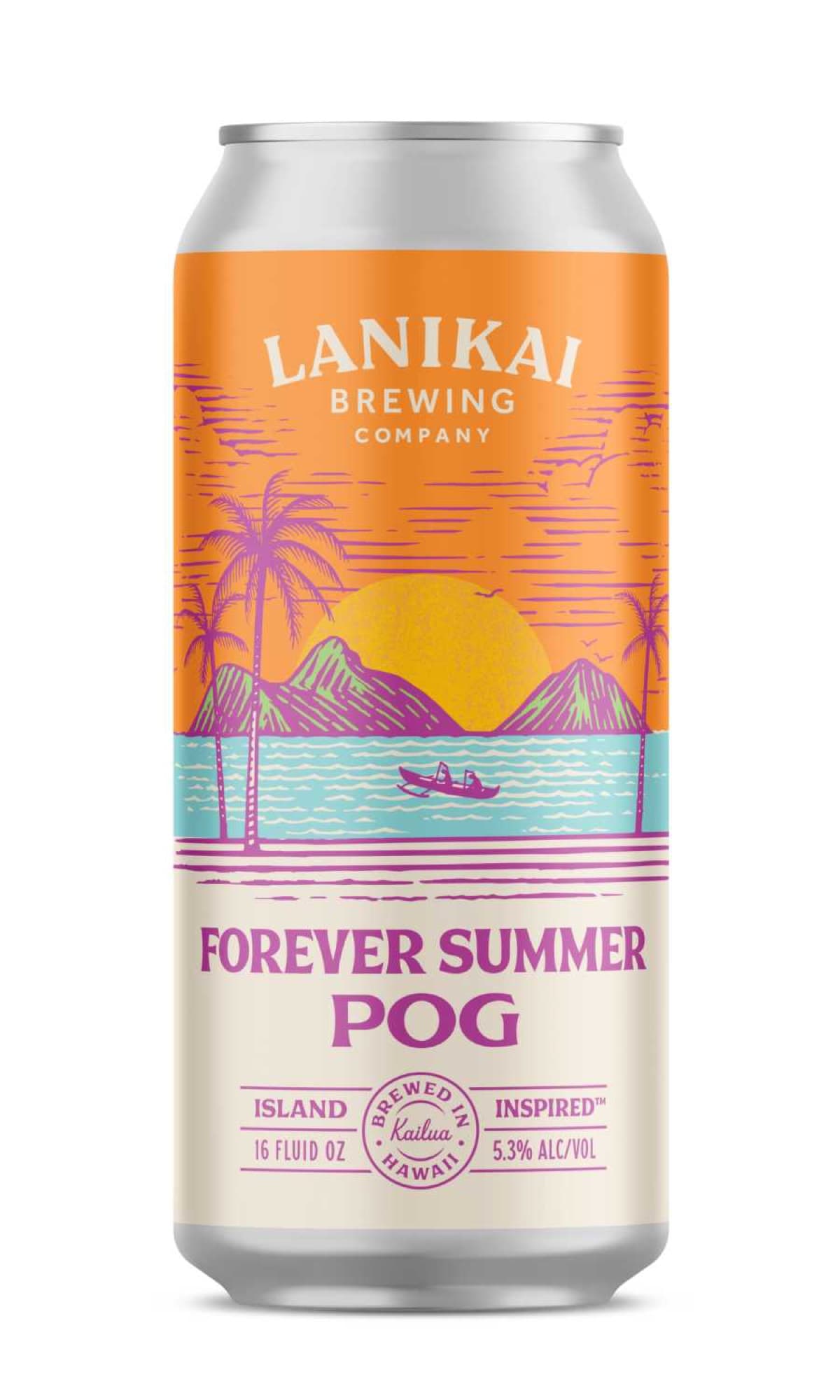 Lanikai Brewing — Volcano — forever summer pog can