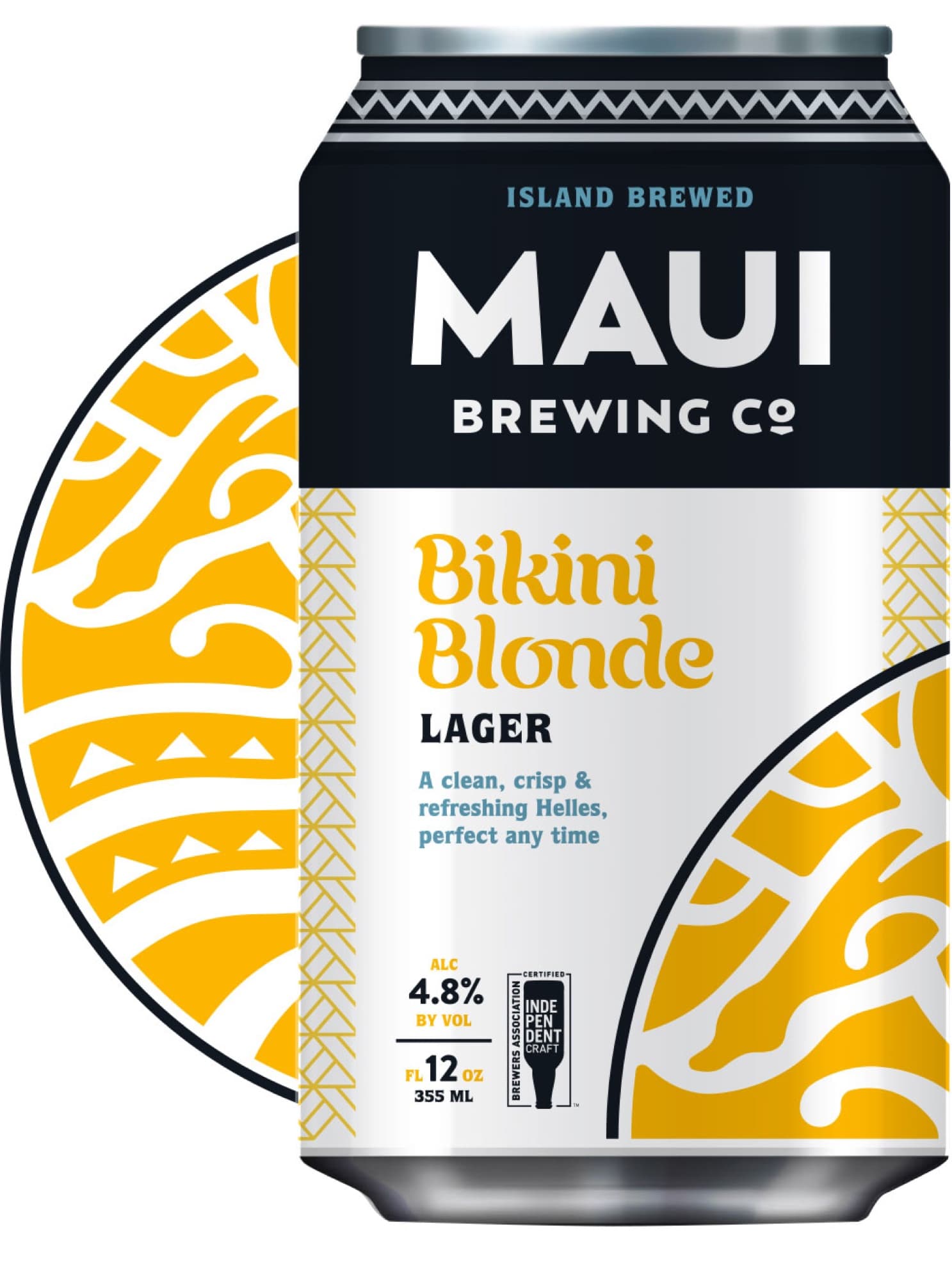 Maui Brewing Company — bikini blonde lager can