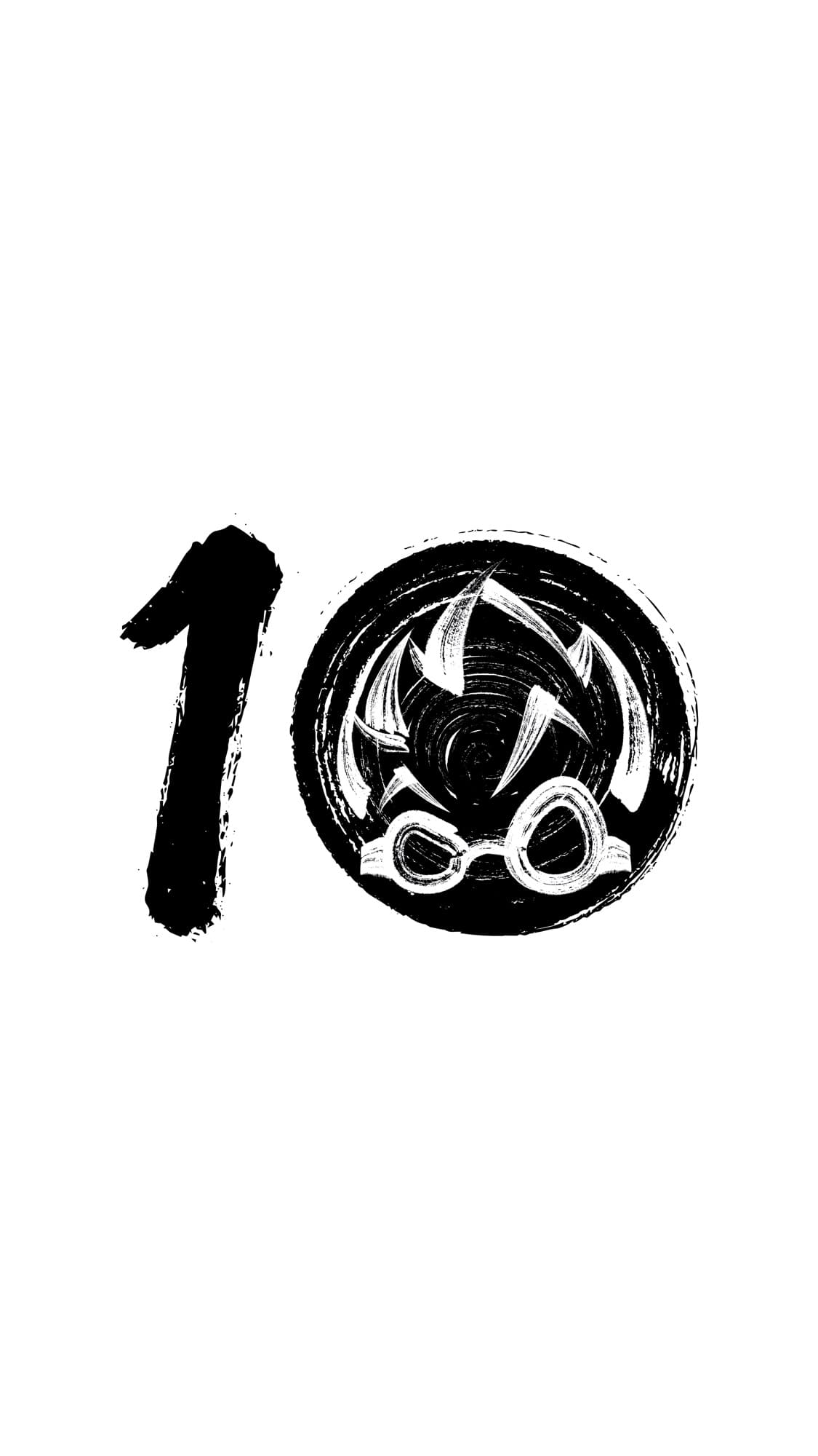 Beer Lab HI — ten year anniversary logo mark