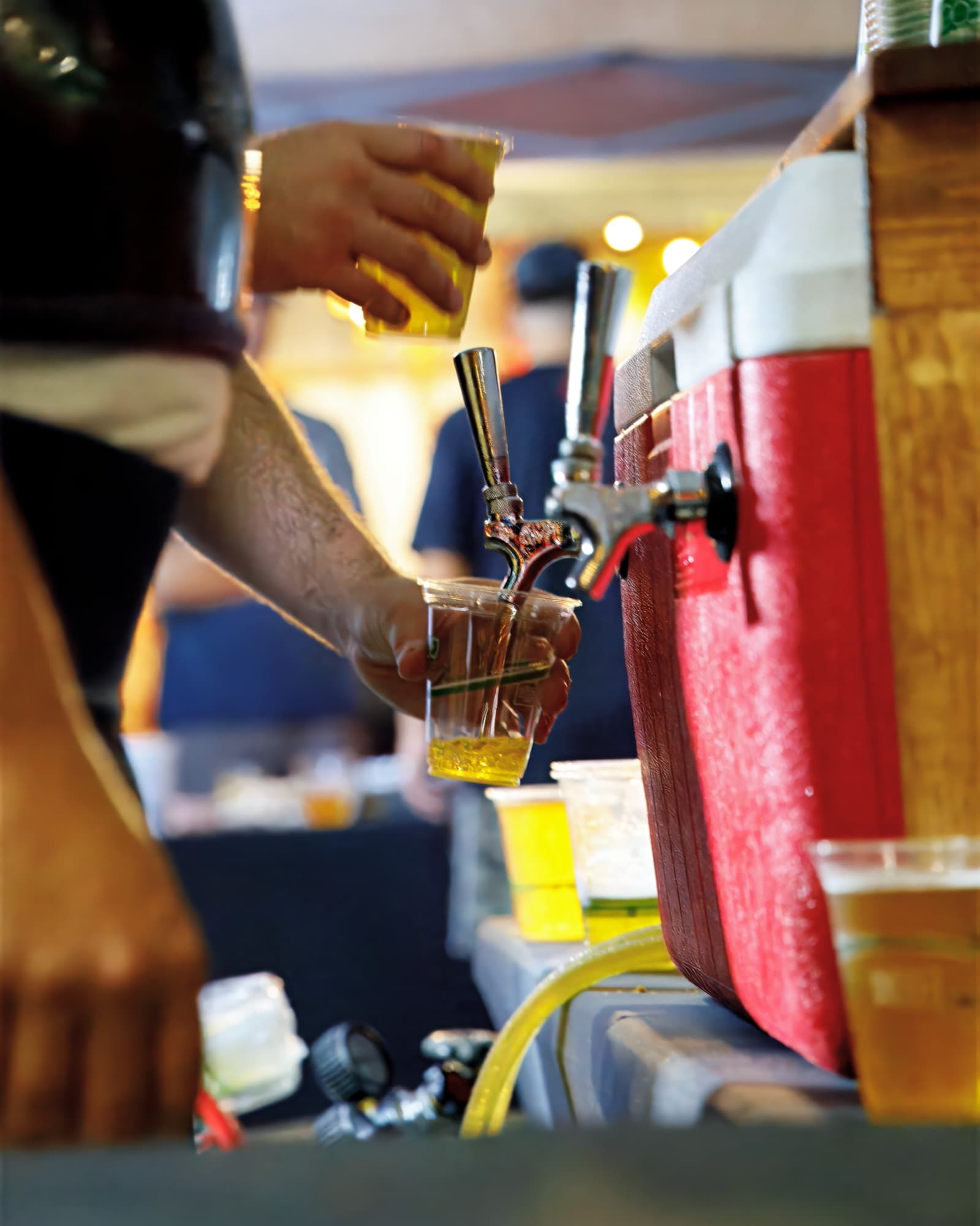 Beer Lab HI — beer pouring tap sample glasses