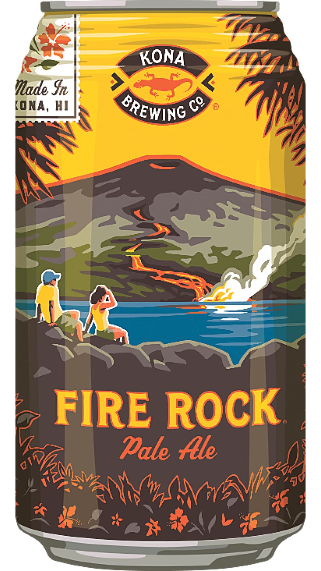 Kona Brewing Co. — fire rock pale ale can