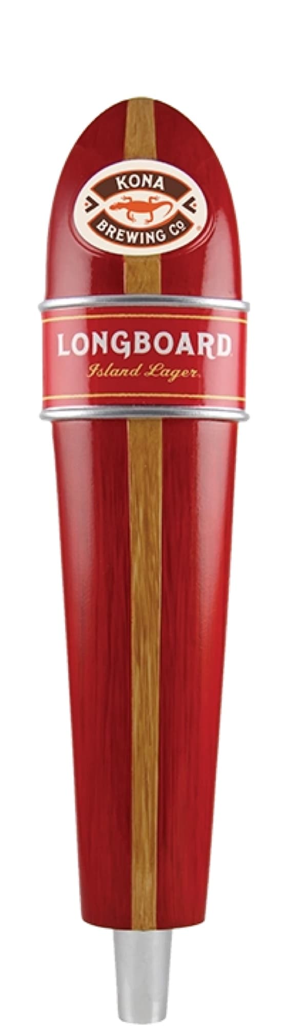 Kona Brewing Hawaiʻi Kai Pub — longboard lager tap handle